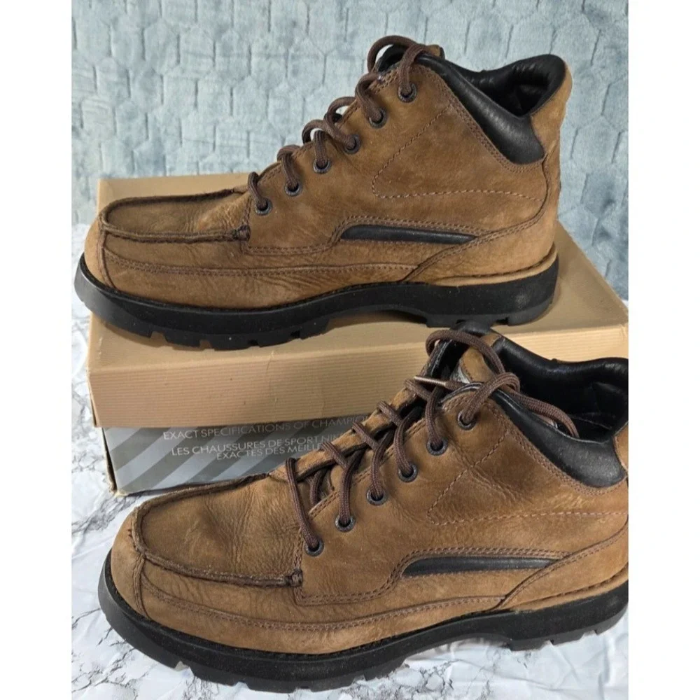 New Rockport #ML857 9‎ M chocolate nubuck leather